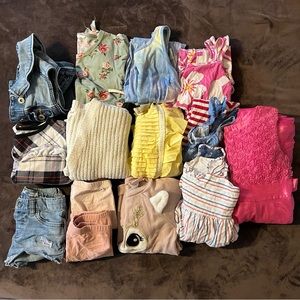 Bundle of Little Girl Clothes - 4T